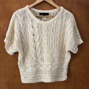 Rag & Bone Crochet Crop Top